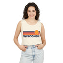 Wisconsin Retro Sunstripe Tank Top | Comfort Colors - 100% Cotton-10