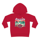 Alaska Toddler Hoodie - Boho Mountain Unisex Alaska Toddler Sweatshirt-4