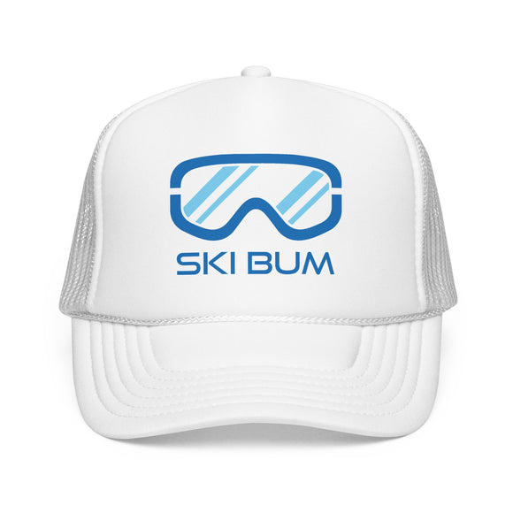 Ski Bum Trucker Hat — Foam Mesh Ski Goggles Cap