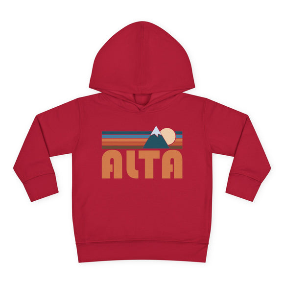 Alta, Utah Toddler Hoodie - Unisex Alta Toddler Sweatshirt