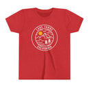 Lake Tahoe, California Youth Shirt - Retro Mountain Lake Tahoe Kid's T-Shirt-2