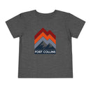 Fort Collins, Colorado Toddler T-Shirt - Retro Palm Tree Toddler Fort Collins Shirt-4