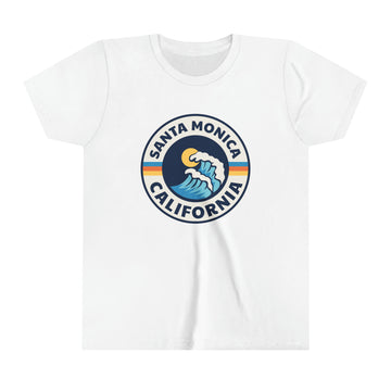 Santa Monica, California Youth T-Shirt - Kids Santa Monica Shirt - 0