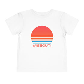 Missouri Toddler T-Shirt - Retro 80s Unisex Toddler Missouri Shirt