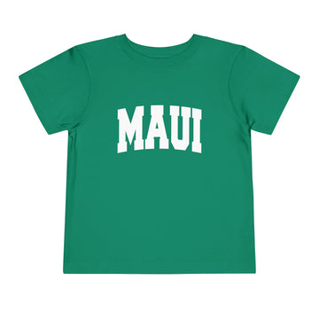 Maui, Hawaii Toddler Graphic Tee - Kids Maui Vacation Shirt