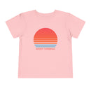 West Virginia Toddler T-Shirt - Retro 80s Unisex Toddler West Virginia Shirt-5