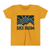 Ski Bum Youth T-Shirt - Unisex Kids Ski Bum Shirt