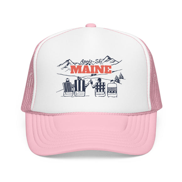 Maine Après-ski Trucker Hat — Foam Mesh Cap