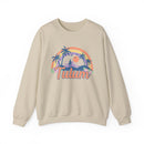 Tulum, Mexico Sweatshirt - Unisex Retro Beach Crewneck Tulum Sweatshirt-3