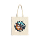 Winter Park, Colorado Cotton Canvas Tote Bag Ski Lift - 15" x 16"-1