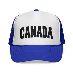 Buy royal Canada Retro Collegiate Style Trucker Hat