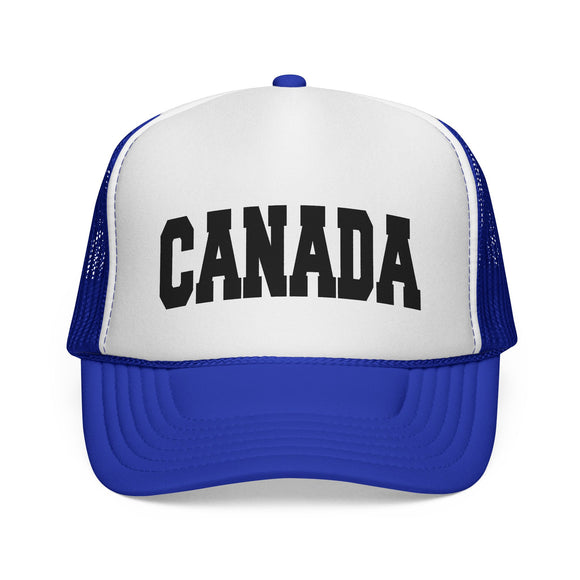 Canada Retro Collegiate Style Trucker Hat