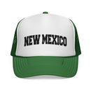 New Mexico Retro Collegiate Style Trucker Hat-3