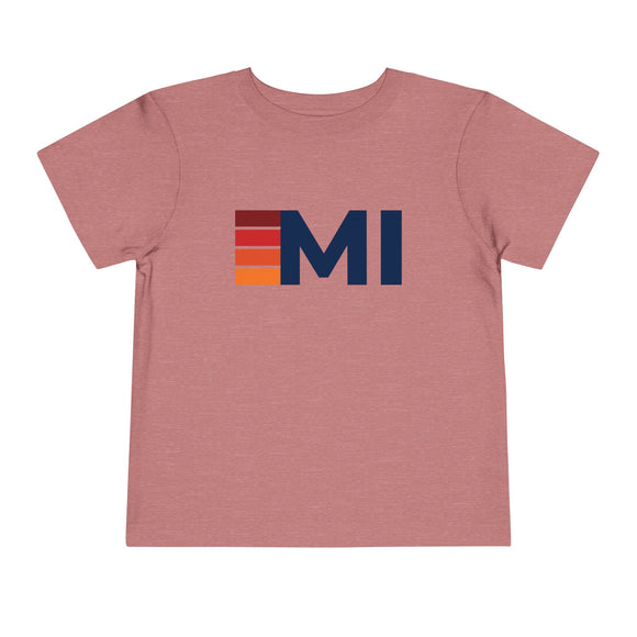 Michigan Toddler Tee - Retro MI T-Shirt