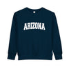 Arizona Toddler Sweatshirt - Arizona Toddler Crewneck Sweatshirt