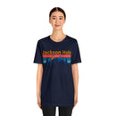 Jackson Hole, Wyoming Shirt - Mountain Sunset Unisex Jackson Hole T-Shirt-54