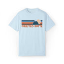 Crested Butte, Colorado Graphic Tee, Comfort Colors Retro Unisex Crested Butte T shirt, Mountain Adventure Shirt-6