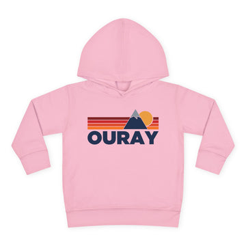 Buy pink Ouray, Colorado Toddler Hoodie - Unisex Mountain Ouray Pullover Sweatshirt, Kids Hooded Jumper, Colorado Souvenir