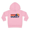 Ouray, Colorado Toddler Hoodie - Unisex Mountain Ouray Pullover Sweatshirt, Kids Hooded Jumper, Colorado Souvenir