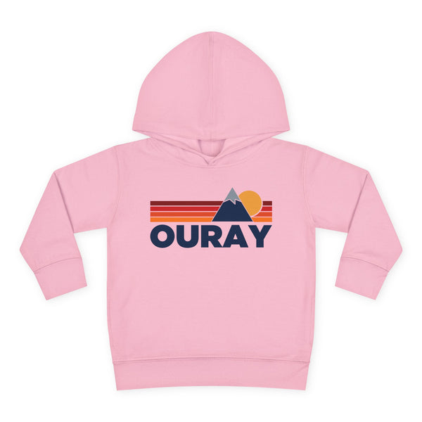 Ouray, Colorado Toddler Hoodie - Unisex Mountain Ouray Pullover Sweatshirt, Kids Hooded Jumper, Colorado Souvenir