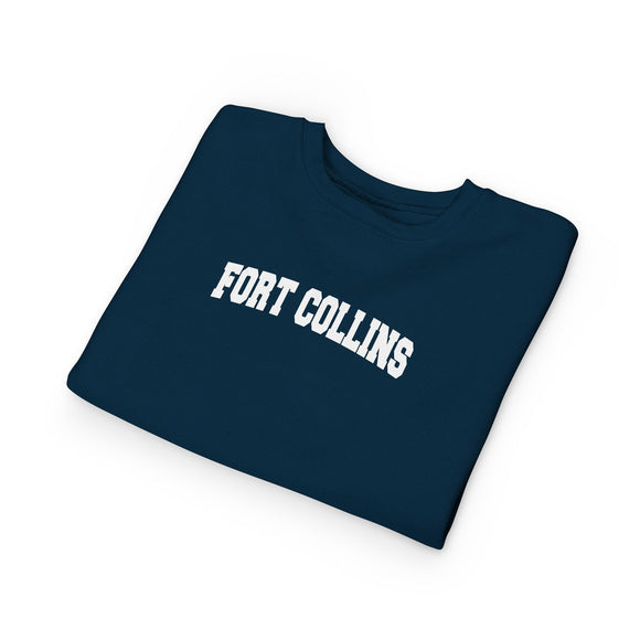 Fort Collins, Colorado Toddler Sweatshirt - Fort Collins Toddler Crewneck Sweatshirt