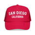 Kids San Diego, California Trucker Hat - Youth Snapback Cap