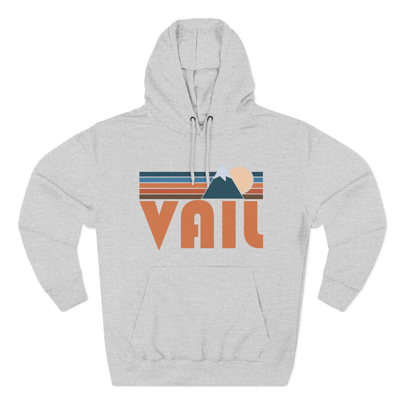 Vail, Colorado Hoodie - Retro Mountain Unisex Sweatshirt