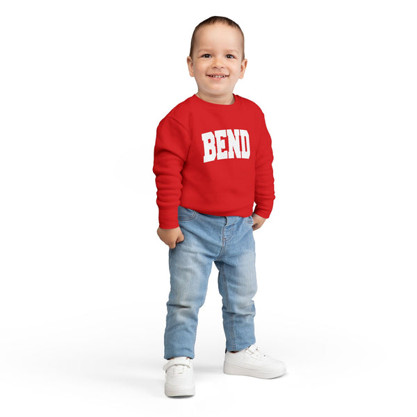 Bend, Oregon Toddler Sweatshirt - Bend Toddler Crewneck Sweatshirt
