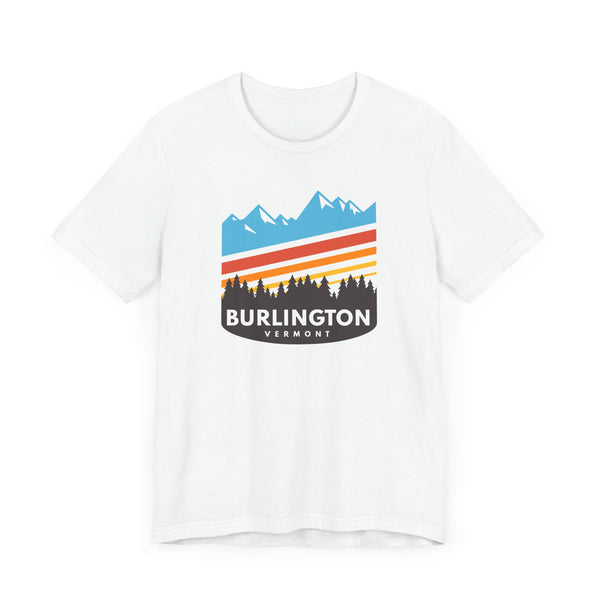 Burlington, Vermont T-Shirt - Retro Unisex Burlington Shirt