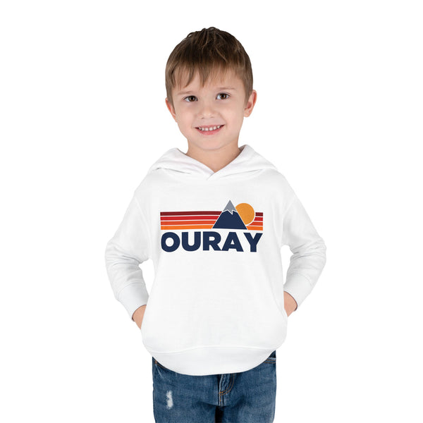 Ouray, Colorado Toddler Hoodie - Unisex Mountain Ouray Pullover Sweatshirt, Kids Hooded Jumper, Colorado Souvenir