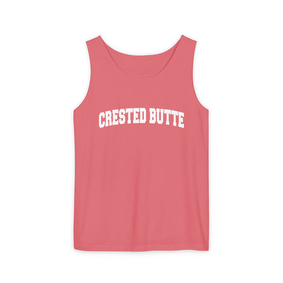 Crested Butte, Colorado Tank Top Unisex | Comfort Colors - 100% Cotton