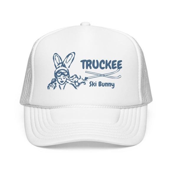 Truckee, California Ski Bunny Trucker Hat