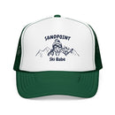 Sandpoint, Idaho Ski Babe Trucker Hat — Foam Mesh Cap-3