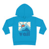 Vail, Colorado Toddler Hoodie - Minimal Style Unisex Vail Toddler Sweatshirt