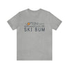 Ski Bum T-Shirt - Retro Unisex Ski Bum Shirt