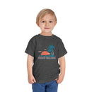 Puerto Vallarta, Mexico Toddler T-Shirt - Retro Palm Tree Toddler Puerto Vallarta Shirt-6