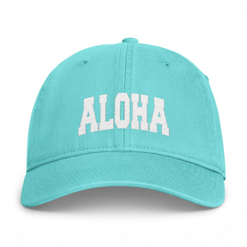 Buy chalky-mint Aloha Washed Baseball Cap - Vintage Coastal Comfort Colors