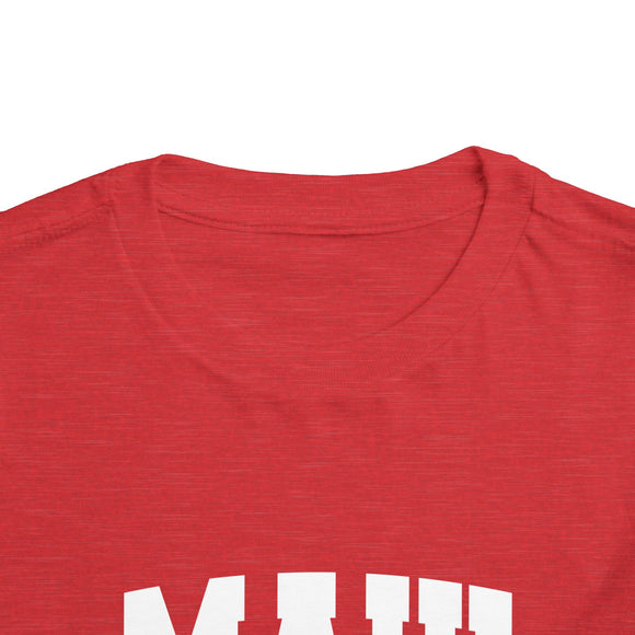 Maui, Hawaii Toddler Graphic Tee - Kids Maui Vacation T-Shirt