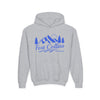 Retro Fort Collins, Colorado Youth Hoodie - Mountain Fort Collins, Colorado Kids Sweatshirt, Cute Fort Collins, Colorado Children's Pullover