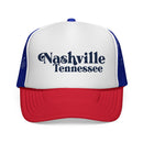 Nashville, Tennessee Retro Trucker Hat-1