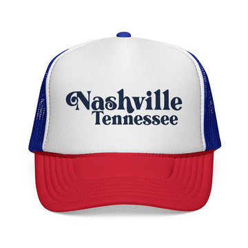 Nashville, Tennessee Retro Trucker Hat