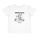 Crested Butte, Colorado Yeti Snowboard Toddler Tee-2