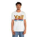 Vail, Colorado Shirt - Mountain Sunset Unisex Vail T-Shirt-13