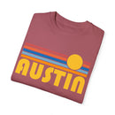 Austin, Texas Graphic Tee, Comfort Colors Retro Unisex Austin T shirt-23