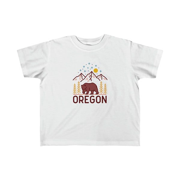 Oregon Toddler T-Shirt - Unisex Toddler Oregon Shirt