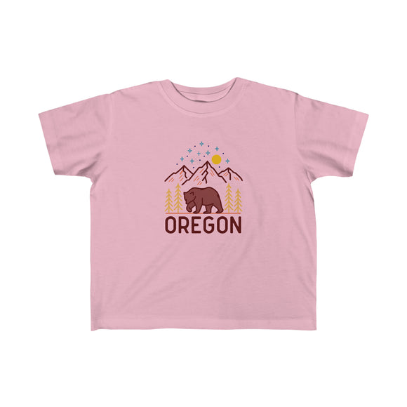 Oregon Toddler T-Shirt - Unisex Toddler Oregon Shirt