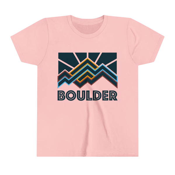 Boulder, Colorado Youth T-Shirt - Kids Boulder Shirt
