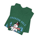 Jackson Hole, Wyoming T Shirt - Ski Snowman Graphic Tee-12