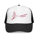 Steamboat Springs, Colorado Ski Bunny Foam Trucker Hat-4