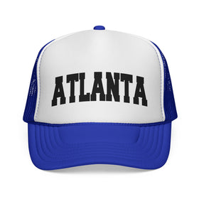 Buy royal Atlanta, Georgia Collegiate Style Trucker Hat